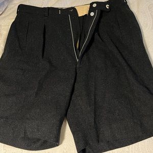 Vintage mens wool shorts
